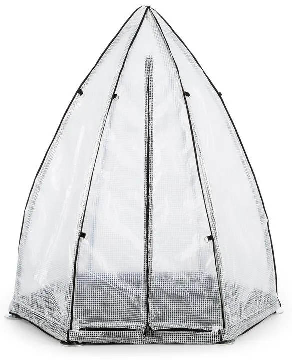 Greenshelter S fóliasátor, teleltető sátor, 130x150cm, acél csövek Ø25mm, PVC