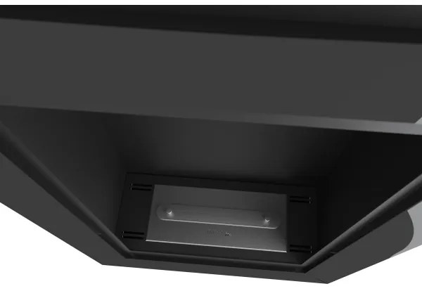 InFire - Beépített BIO kandalló 79x55 cm 3kW fekete