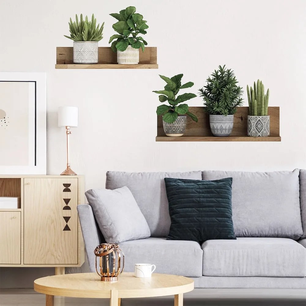 Falmatrica 60x35 cm 3D effect Green Plants – Ambiance