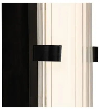 Searchlight 63125-1BK - LED Fürdőszobai lámpa CLAMP LED/18W/230V IP44 fekete