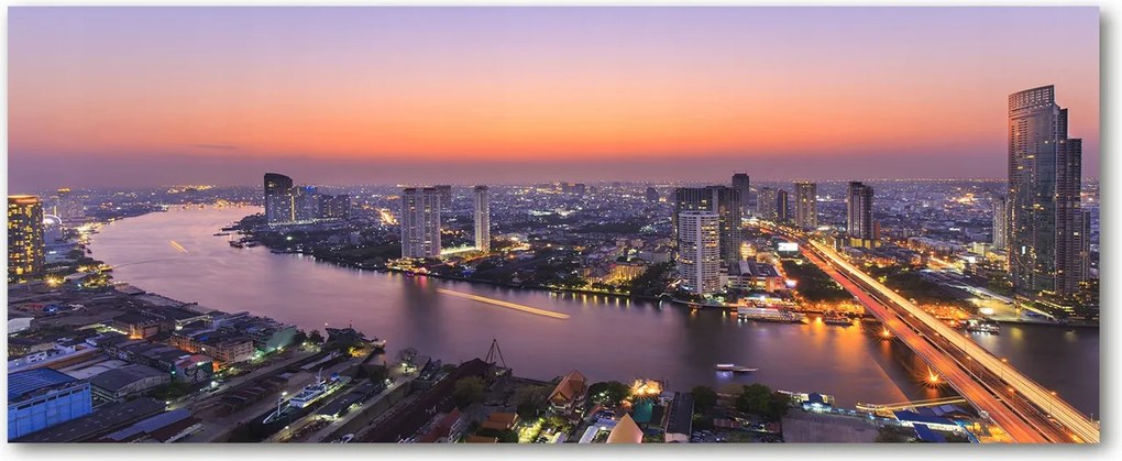 Védő üveg konyhai panel Bangkok nyugat XXL