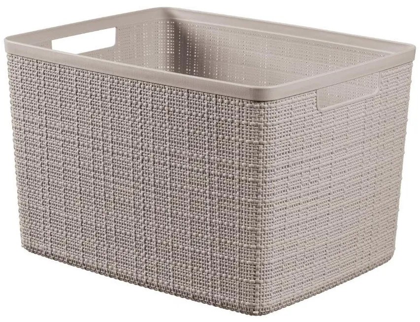 Curver Jute L 20 l taupe tárolódoboz