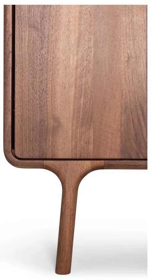 Barna diófa komód 90x110x45 cm Fawn – Gazzda