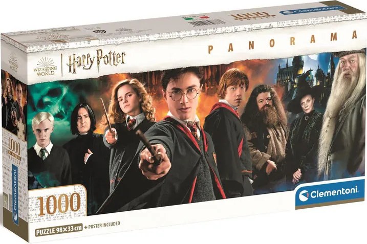 Harry Potter Foe 1000 db-os panoráma puzzle Clementoni