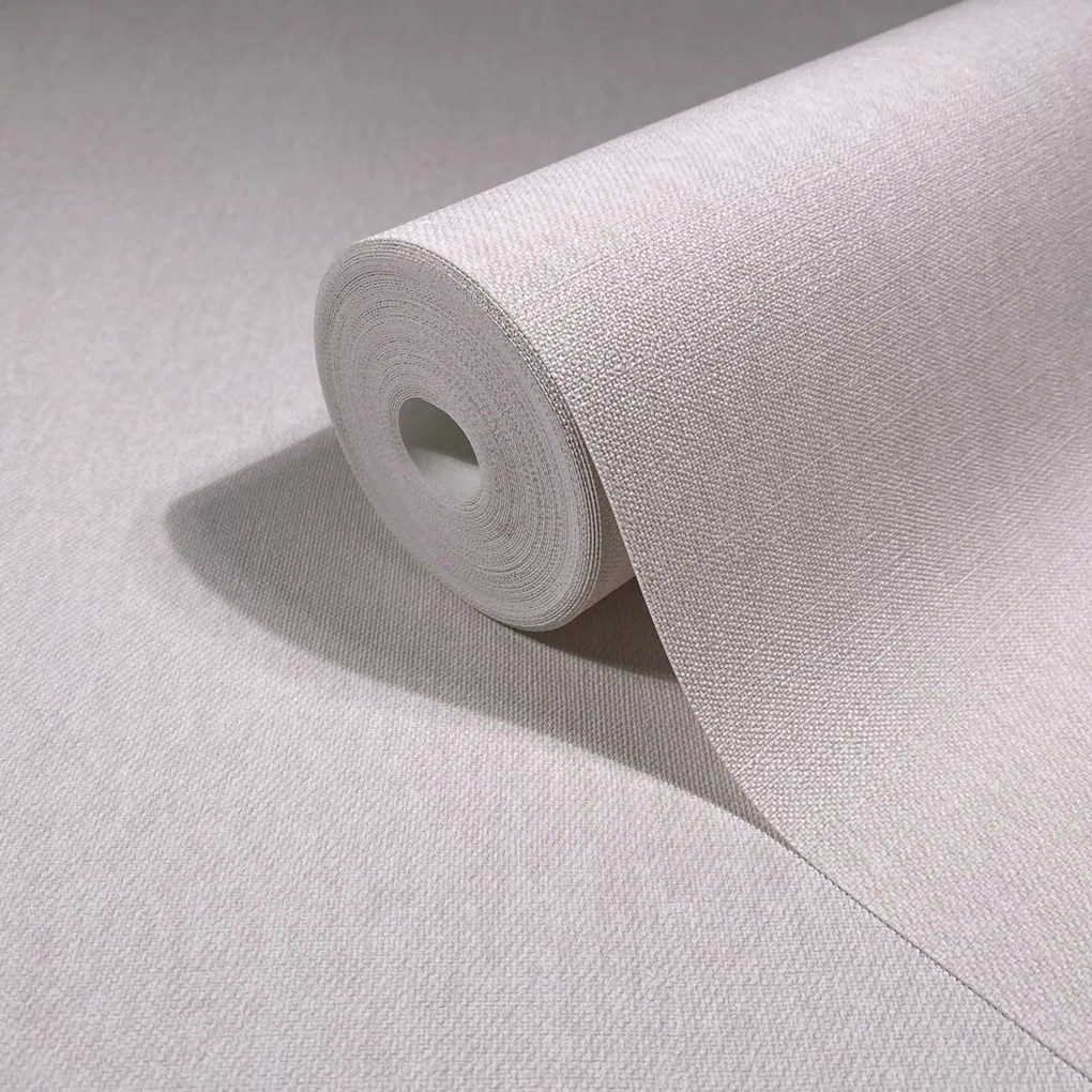 Bézs Színű, Súrolásálló Szövetszerkezetű Tapéta 10,05 M X 106 CM