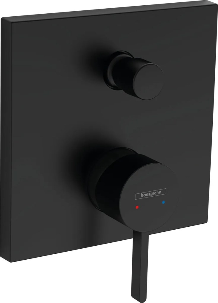 Hansgrohe Finoris, rejtett fürdő csaptelep, fekete matt, 76415670