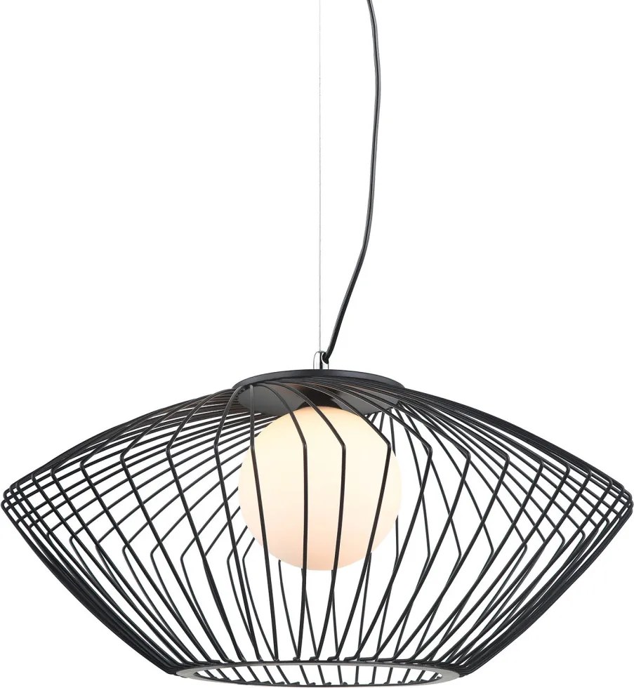 Italux ZENO MDM-3844-1 BK Függőlámpa 1x40W/G9 IP20