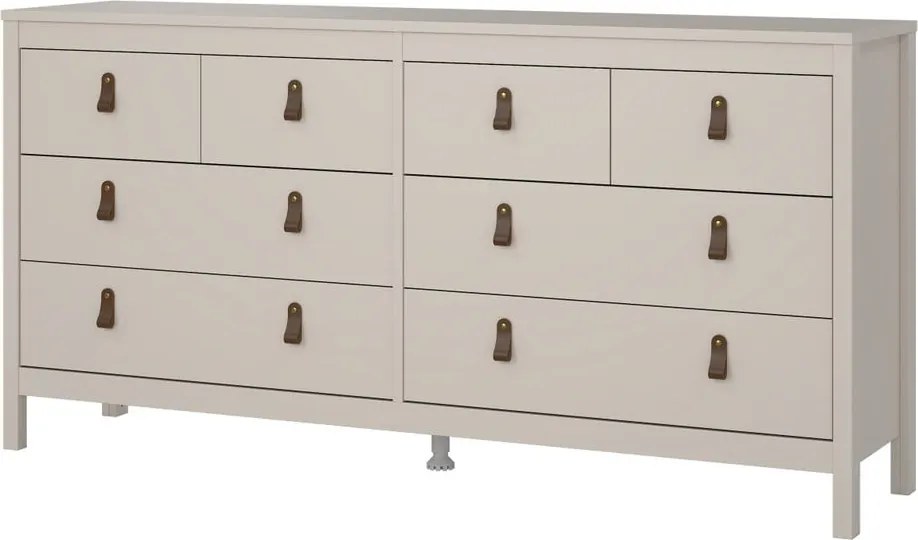 Szürkésbézs komód 159x80x38 cm Madrid – Tvilum