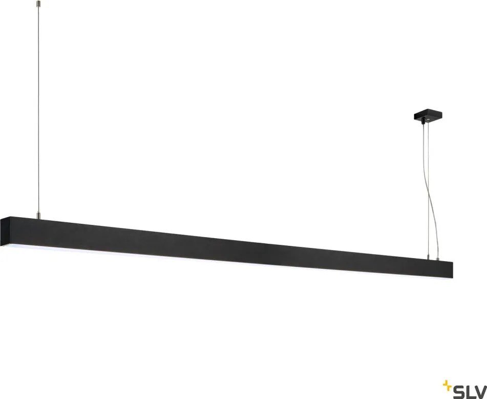 SLV 1001409 GLENOS Modern Led Függesztett Lámpa Fekete LED IP20