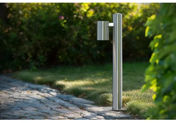 Lucide 14867/49/12 - LED Kültéri lámpa ARNE-LED 1xGU10/5W/230V matt króm