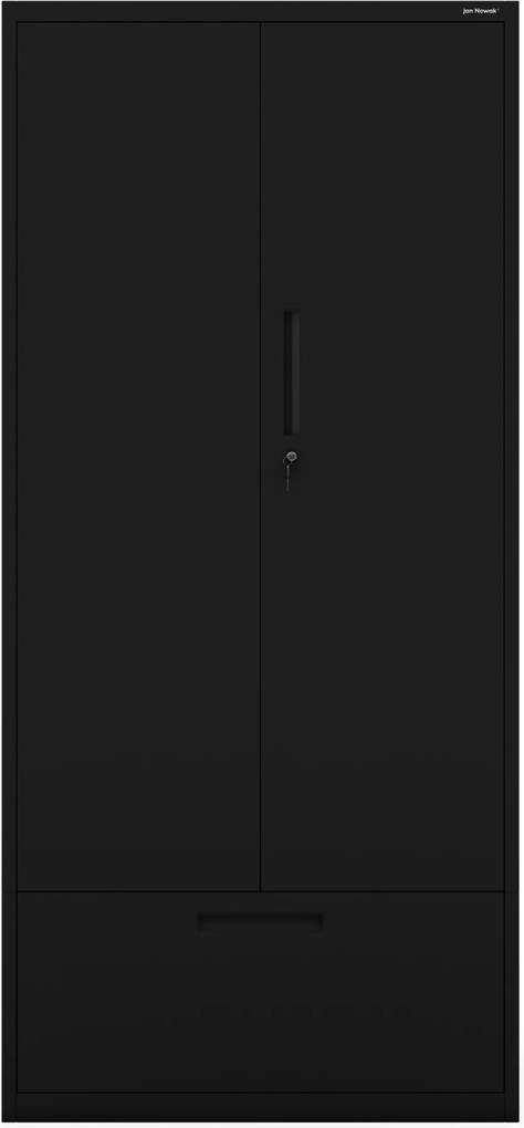 Megan Czarny - szuflada na dokumenty 195cm