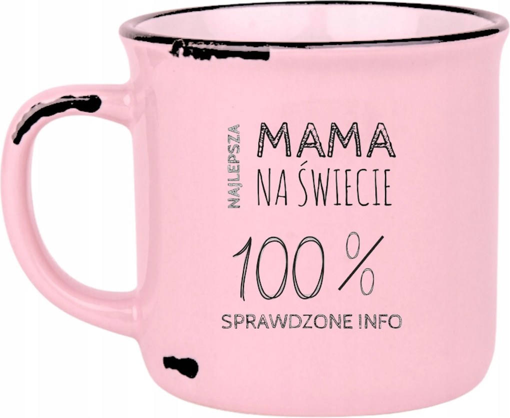 Bögre Rózsaszín Retro Ajándék Vicces Anyák Napja A Legjobb Anya A Világon