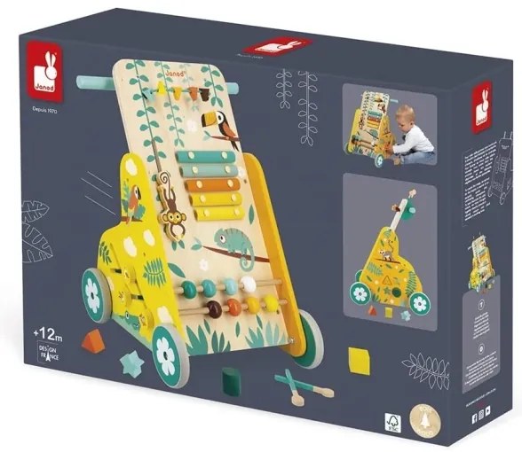 Janod - Baba járóka aktivitásokkal TROPIK