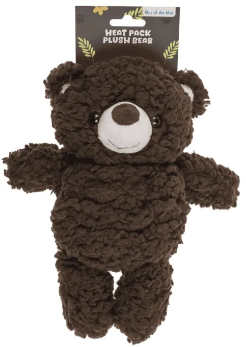 Főzhető plüssmackó turmalin golyókkal