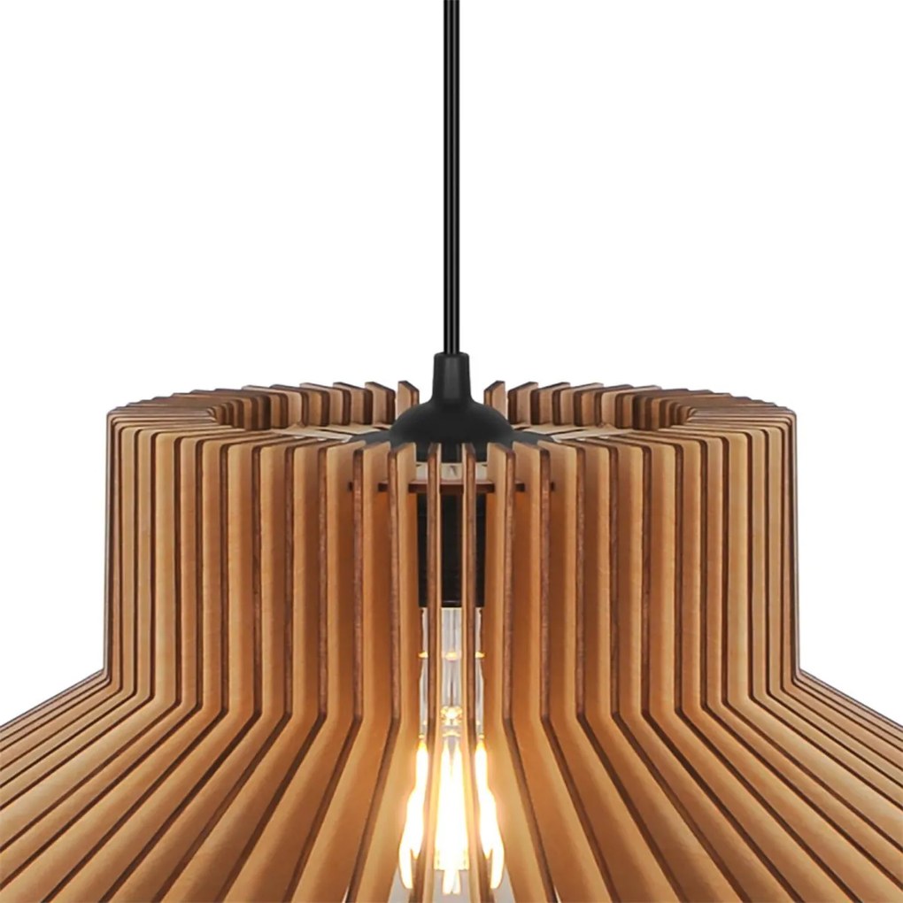 Nordlux modern skandináv függeszték manago természetes fa nor2512353014