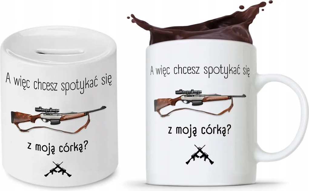 Apa Szett Bögre Persely Ajándék fényképes nyomtatással