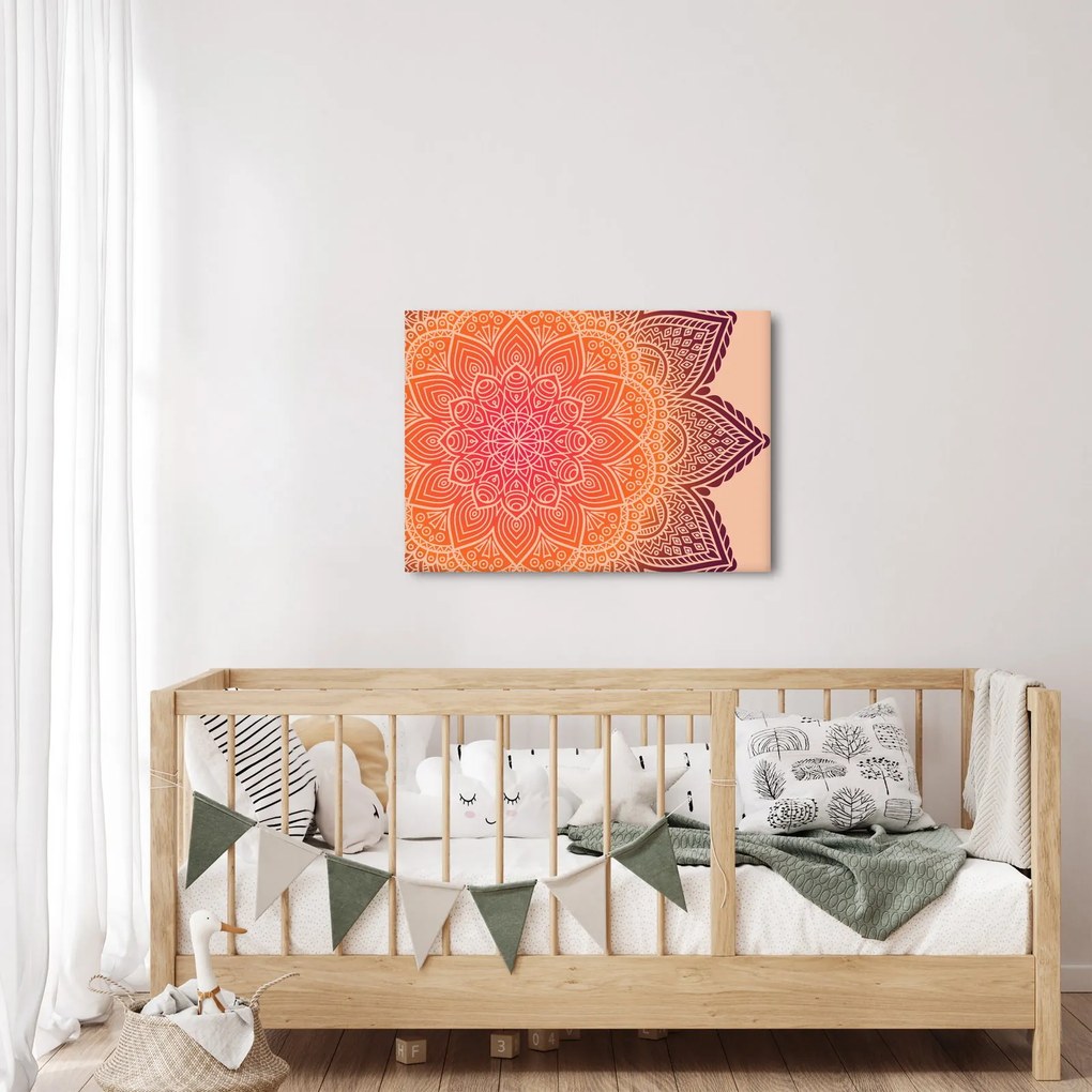Kép - mandala art (70x50 cm)