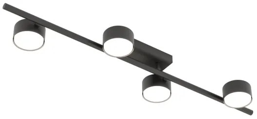 Mennyezeti lámpa BET 4xGX53/12W/230V fekete