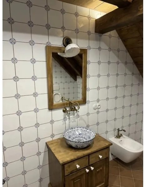 RAV Slezák MK102.5/28SM - mosdó-/konyhai csaptelep MORAVA RETRO, antik sárgaréz