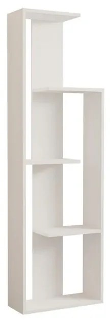 könyvespolc Wand - White