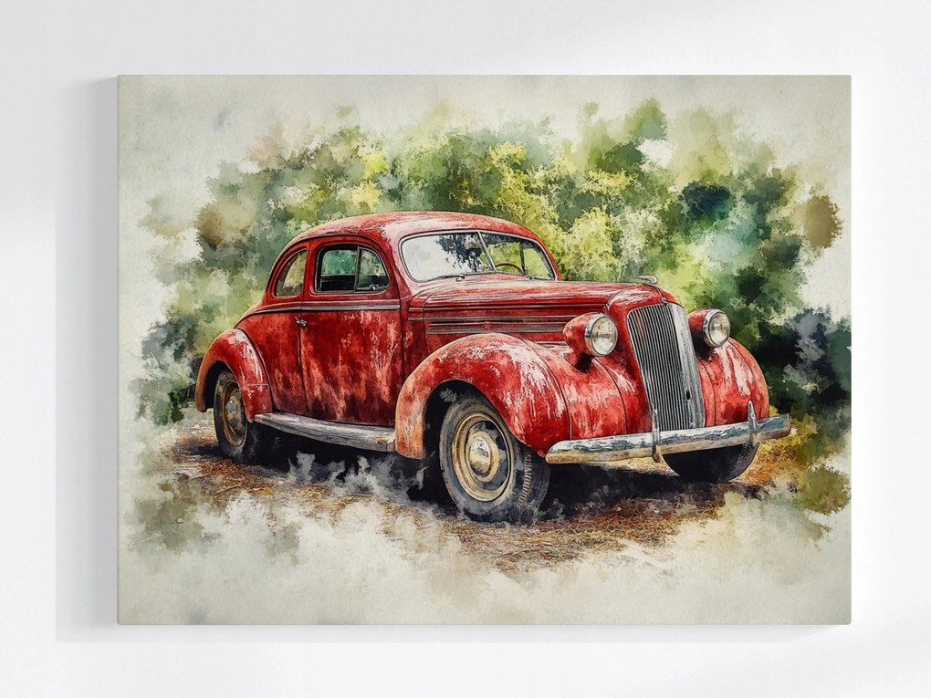 Canvas Vászonkép Autó Oldtimer Antik Retro Vintage 80x60