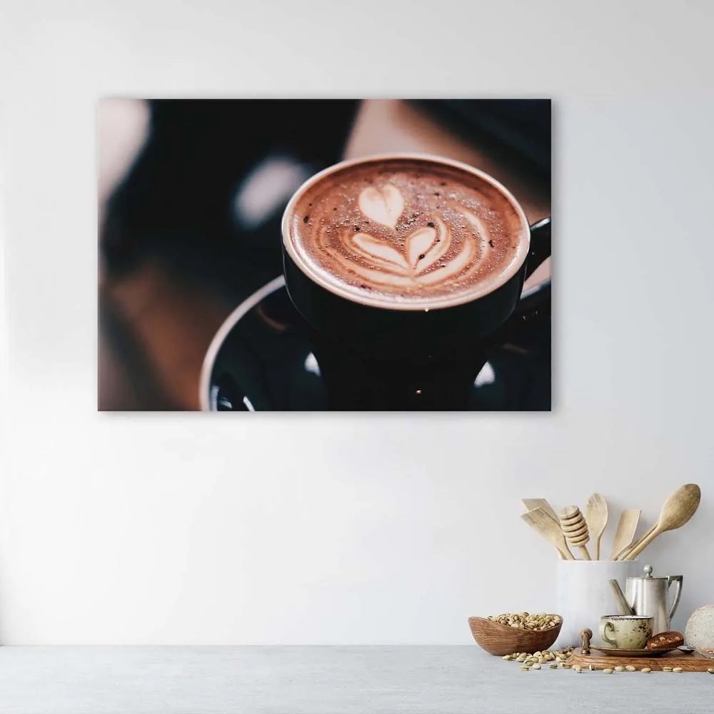 Gario Vászonkép Kávé dekoráció Méret: 90 x 60 cm