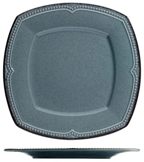 24 részes kék porcelán étkészlet