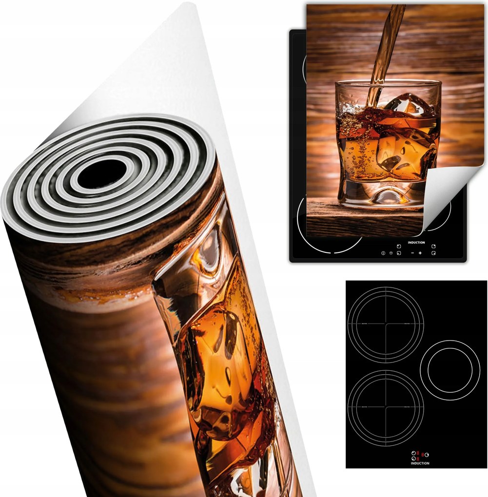 Tűzhelyvédő Szőnyeg Asztali Dekoráció 40x52 Whisky fa