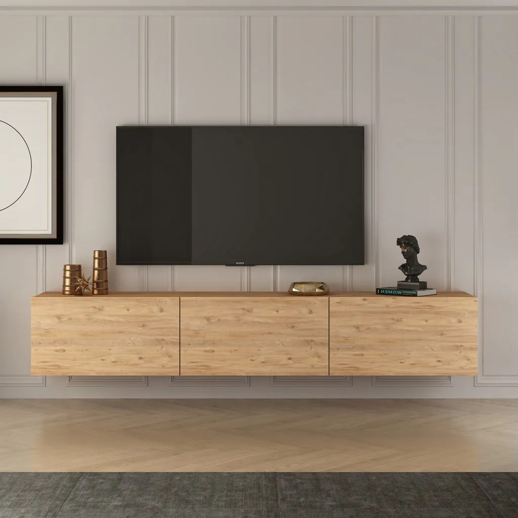 West TV-állvány, atlanti fenyő, 150 cm