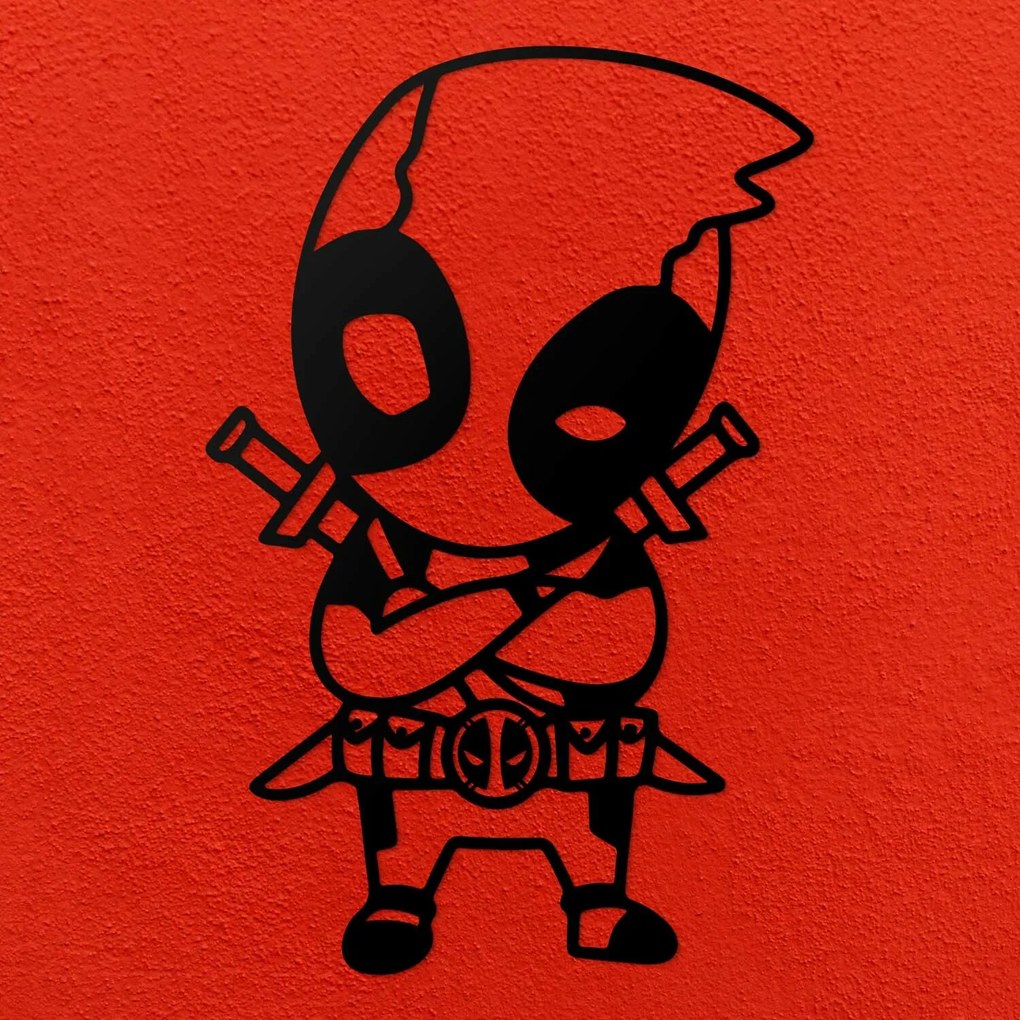 Falikép - Rajzolt Deadpool