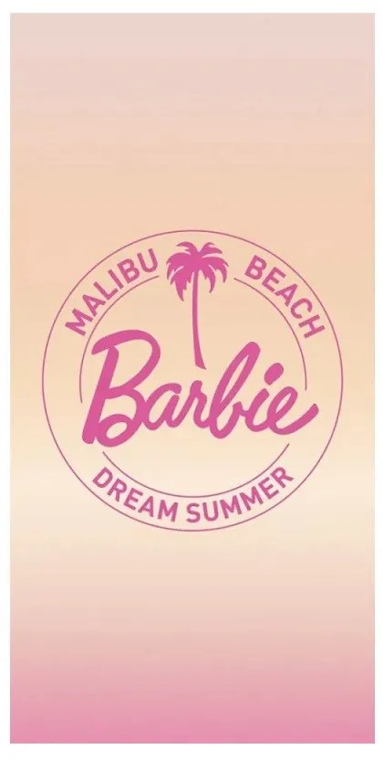 Barbie Malibu fürdőlepedő, strand törölköző 70x140cm