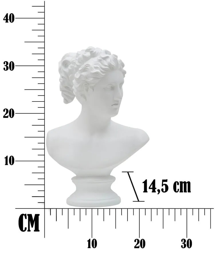 Roman Woman fehér dekorációs szobor - Mauro Ferretti