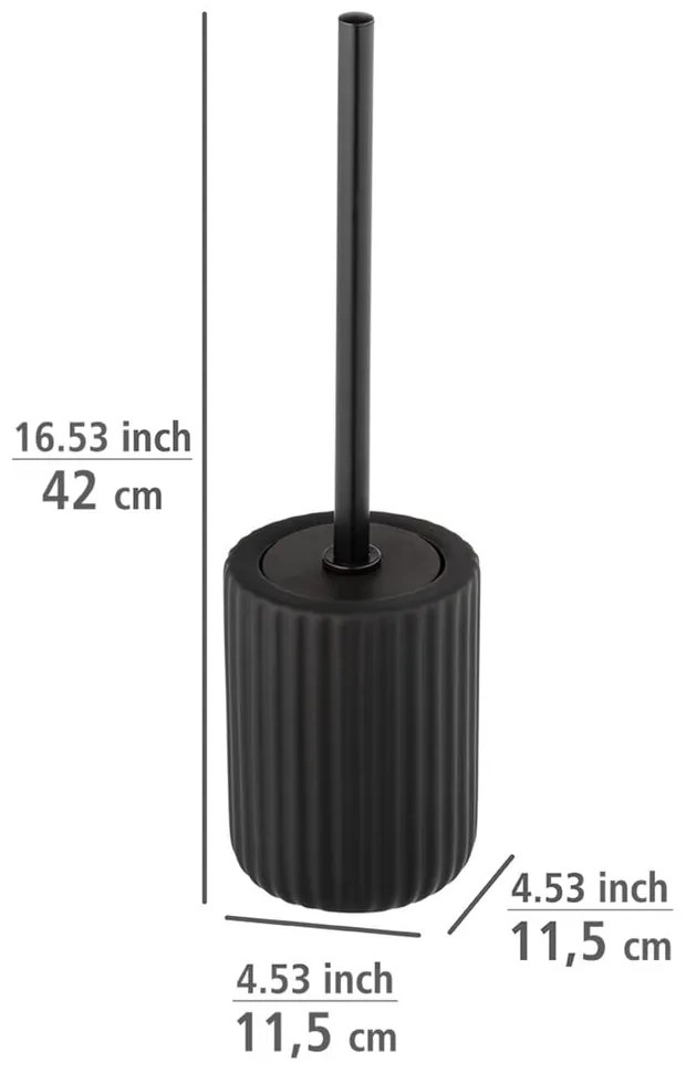 Belluno fekete wc-kefe - Wenko