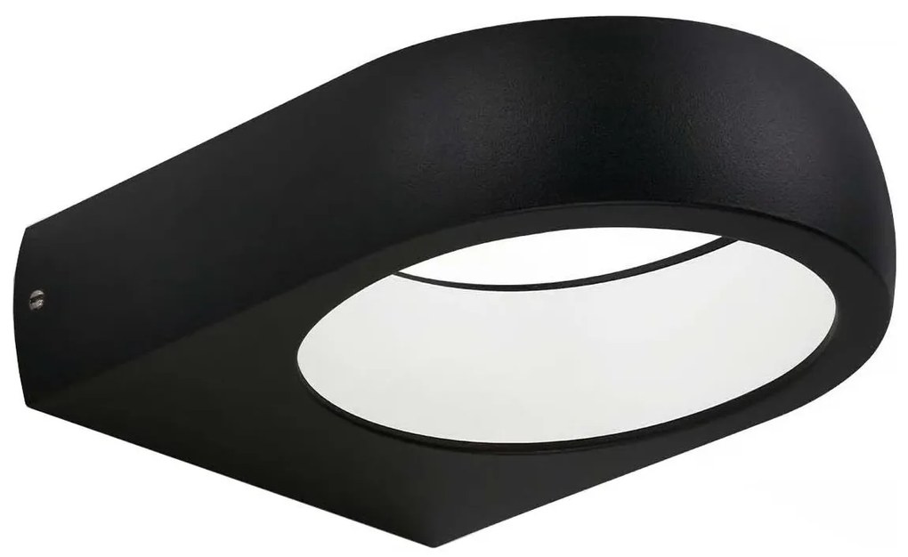 Telefunken 320205TF - LED kültéri fali lámpa LED/7,5W/230V IP44 fekete