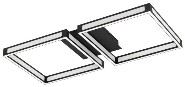 Eglo 99788 - LED Mennyezeti lámpa ALTAFLOR 2xLED/11,2W/230V fekete