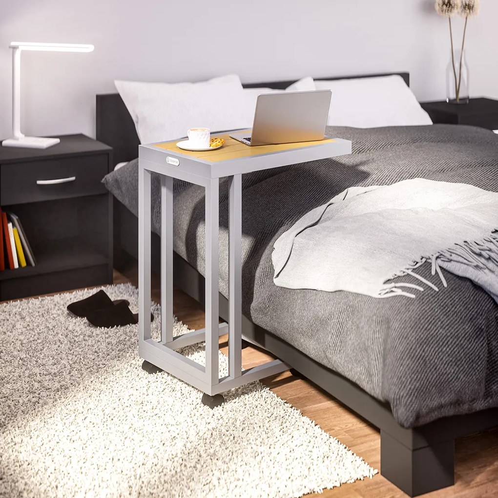 Casaria® WPC lerakóasztal - natúr