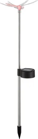 Globo 33949-4 Solar leszúrható színváltós műanyag pillangó, IP44, akkumullátorral: 40mAh 1,2 V, HxSZxM:60x70x420mm, tartozék: 1xLED 0,06W 3V, 4db/szett