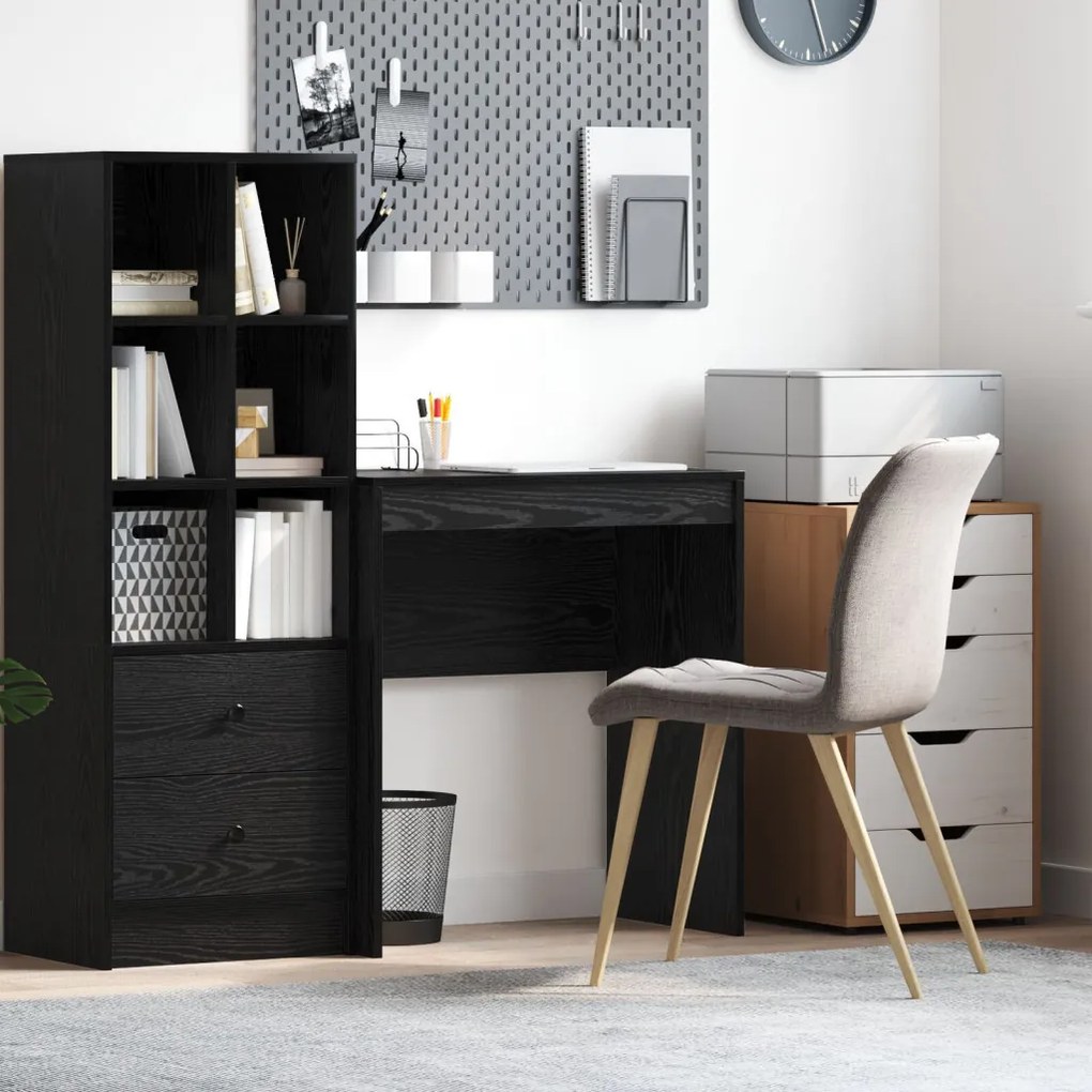 Íróasztal Fekete tölgy Rétegelt fa 70 x 40 x 76 cm Íróasztal