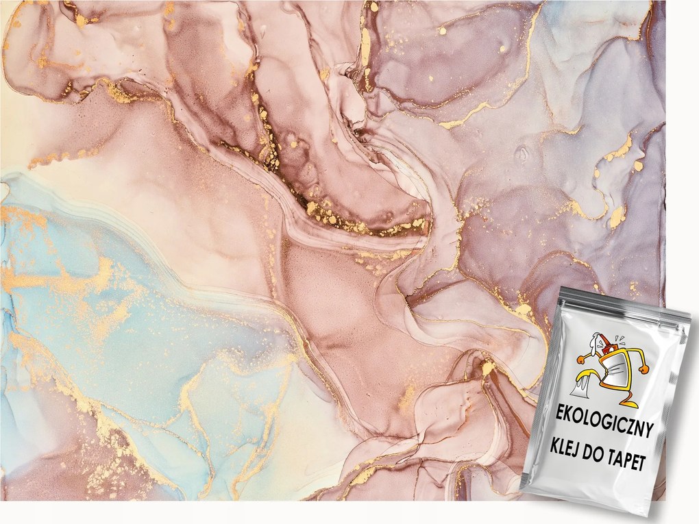 Fotótapéta Flizelina Kő Ásvány Színes Márvány Utánzat 200x140 ragasztó