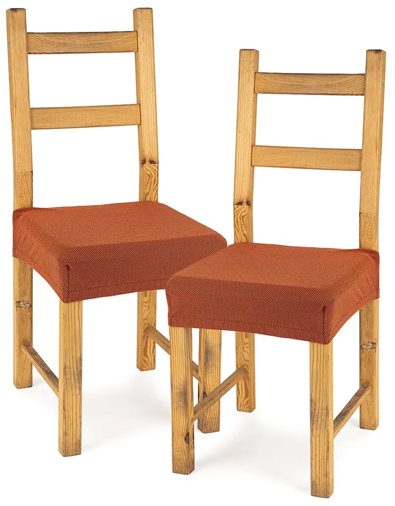 4Home Comfort multielasztikus székhuzat, terracotta, 40 - 50 cm, 2 db-os szett