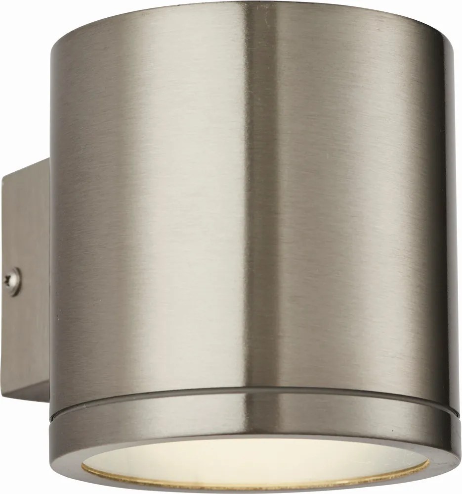 ENDON 73193 NIO Modern Kültéri Fali Lámpa Átlátszó, Ezüst LED IP44