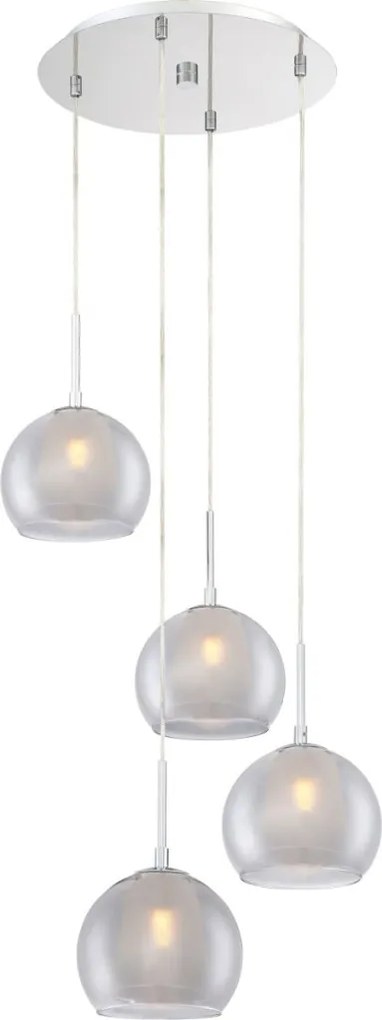 ELSTEAD QZS-QPP2137C PICCOLO Többágú Függesztett Lámpa Csiszolt Króm G9 IP20