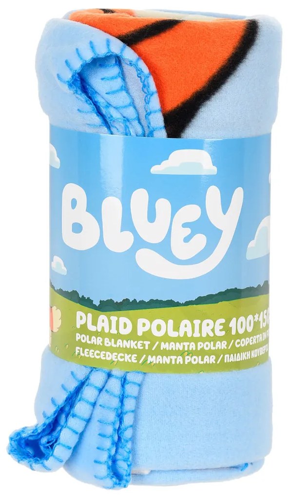 Bluey Snuggle Time polár takaró 100x150cm