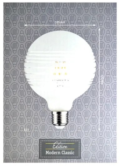 LED Szabályozható izzó CLASSIC G125 E27/4,5W/230V 2600K - Paulmann 28744