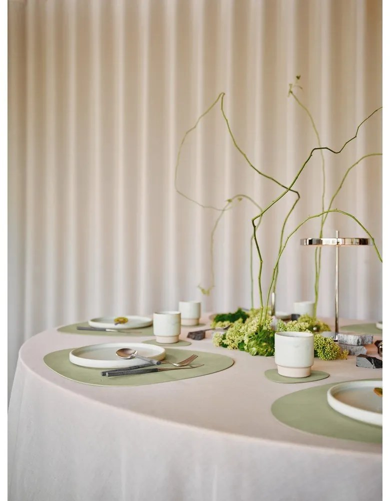 Öko bőr tányéralátét 37x44 cm Curve L Nupo – LIND DNA