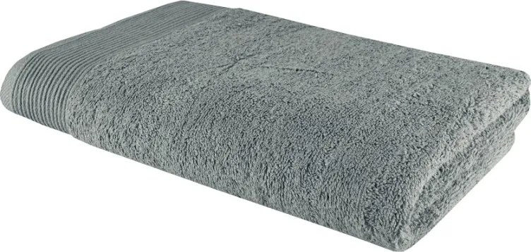 EMI Bella világosszürke pamut fürdőlepedő 70x140 cm