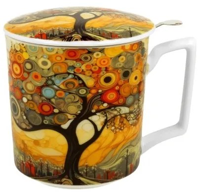 Vincent van Gogh Modern életfa Van Gogh porcelán sokszínű 11x9x9 cm