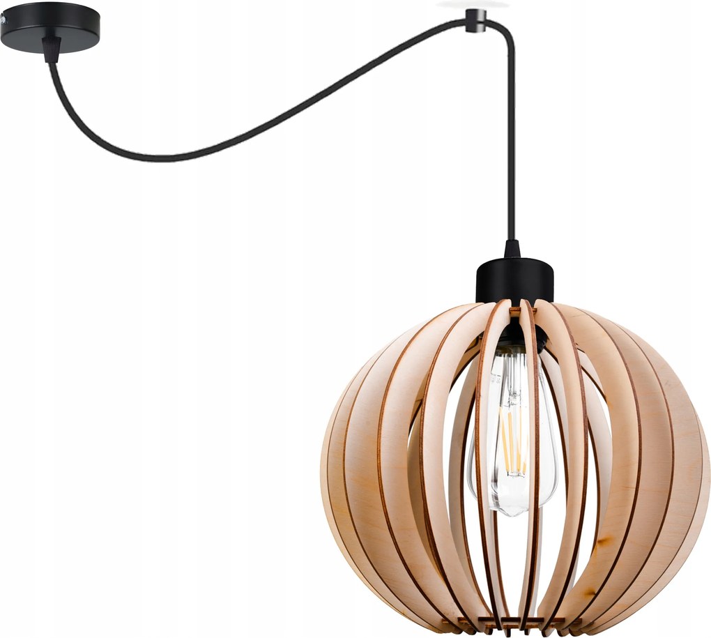 Függő mennyezeti lámpa Zwis Loft E27 Pók Fa