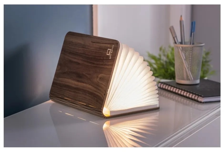 Barna USB fénydekoráció Booklight – Gingko