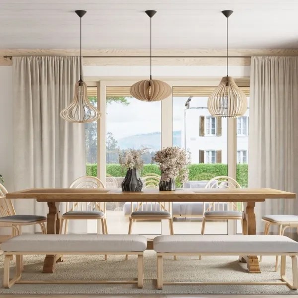 Csillár zsinóron ELZA 1xE27/60W/230V